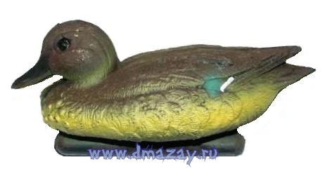 $ Чучело подсадное килевое плавающее Чирок - свистунок утка (Краснодар)    